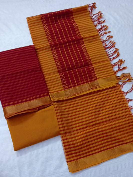 Mangalagiri Cotton Dress Material