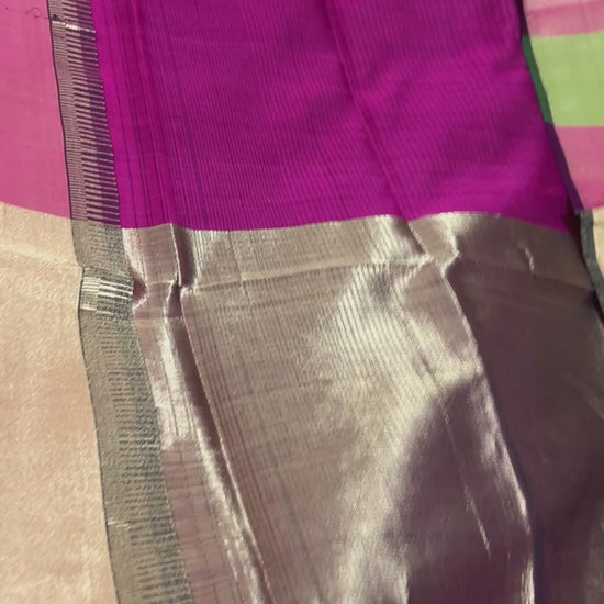 Maheshwari Silk Zari Cotton Dress Material