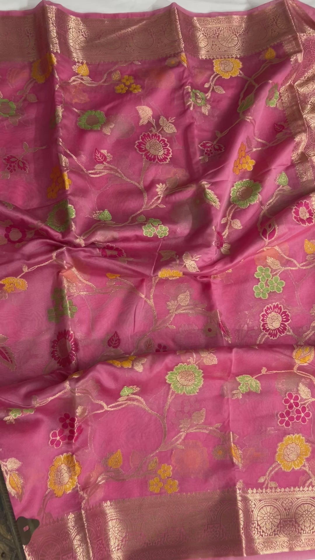 Banarasi Semi Georgette Silk Saree