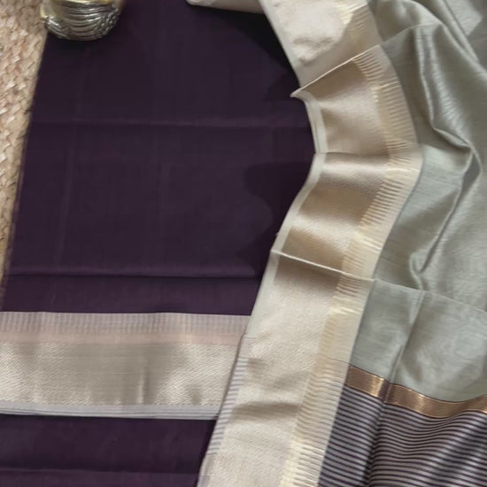 Maheshwari Silk Cotton Dress Material