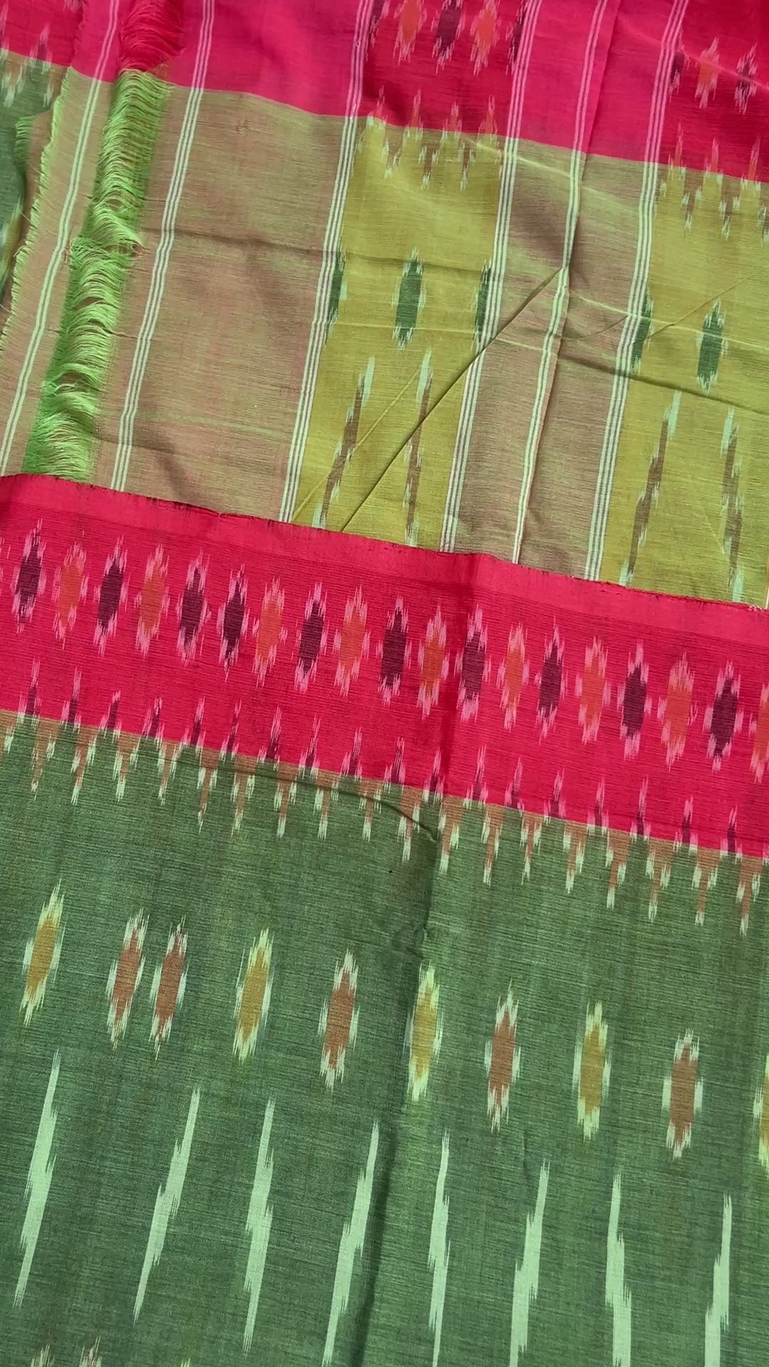 Ikat Cotton Saree