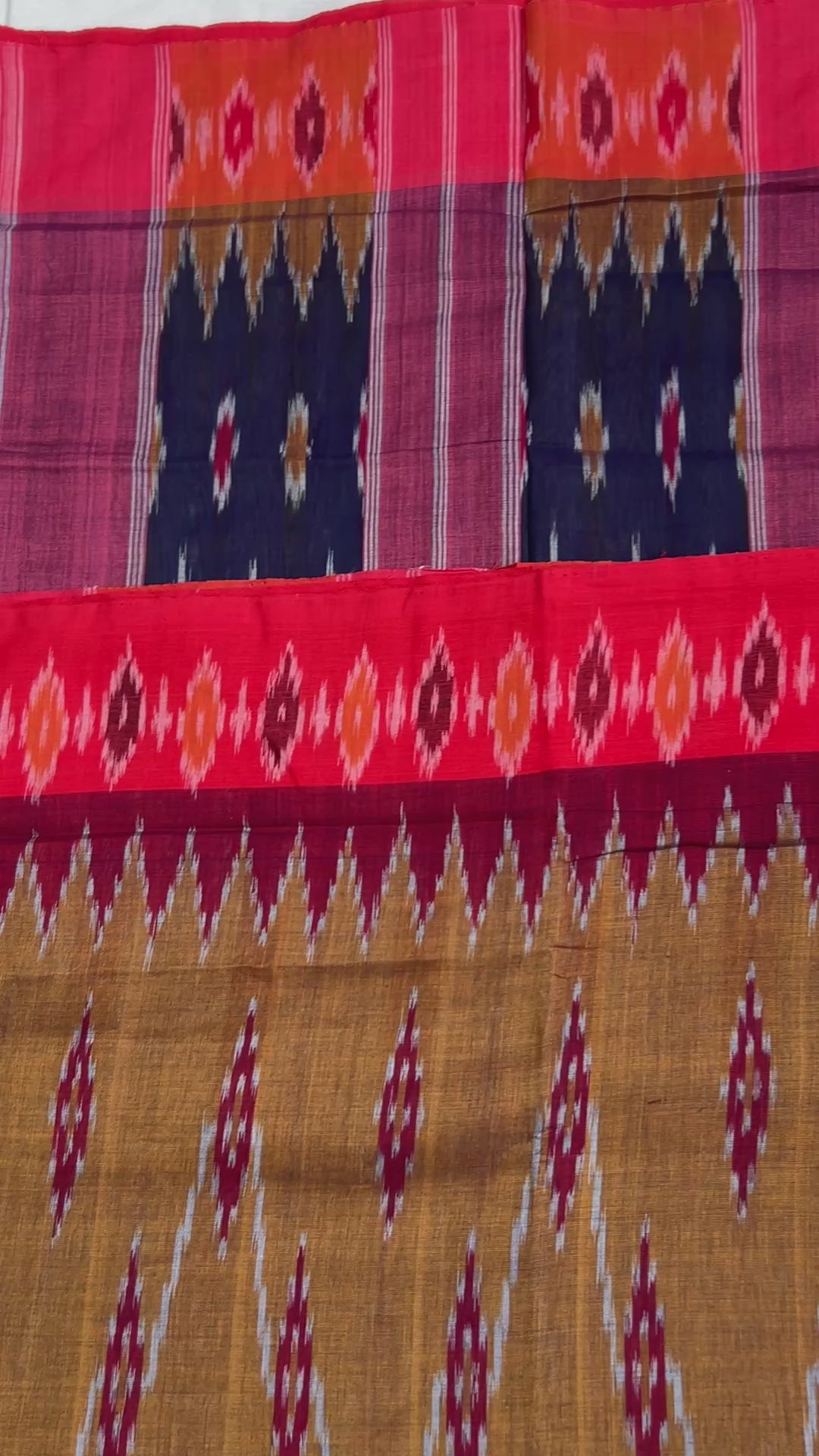 Ikat Cotton Saree