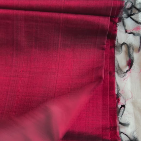 Mangalagiri Pure Silk Saree with Extra Silk Blouse