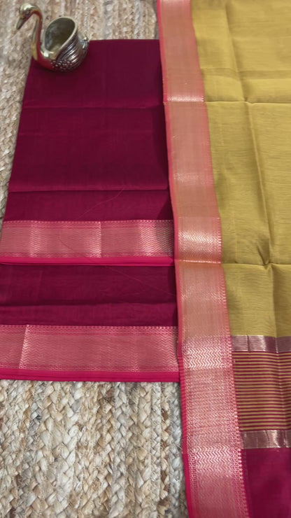 Maheshwari Silk Cotton Dress Material