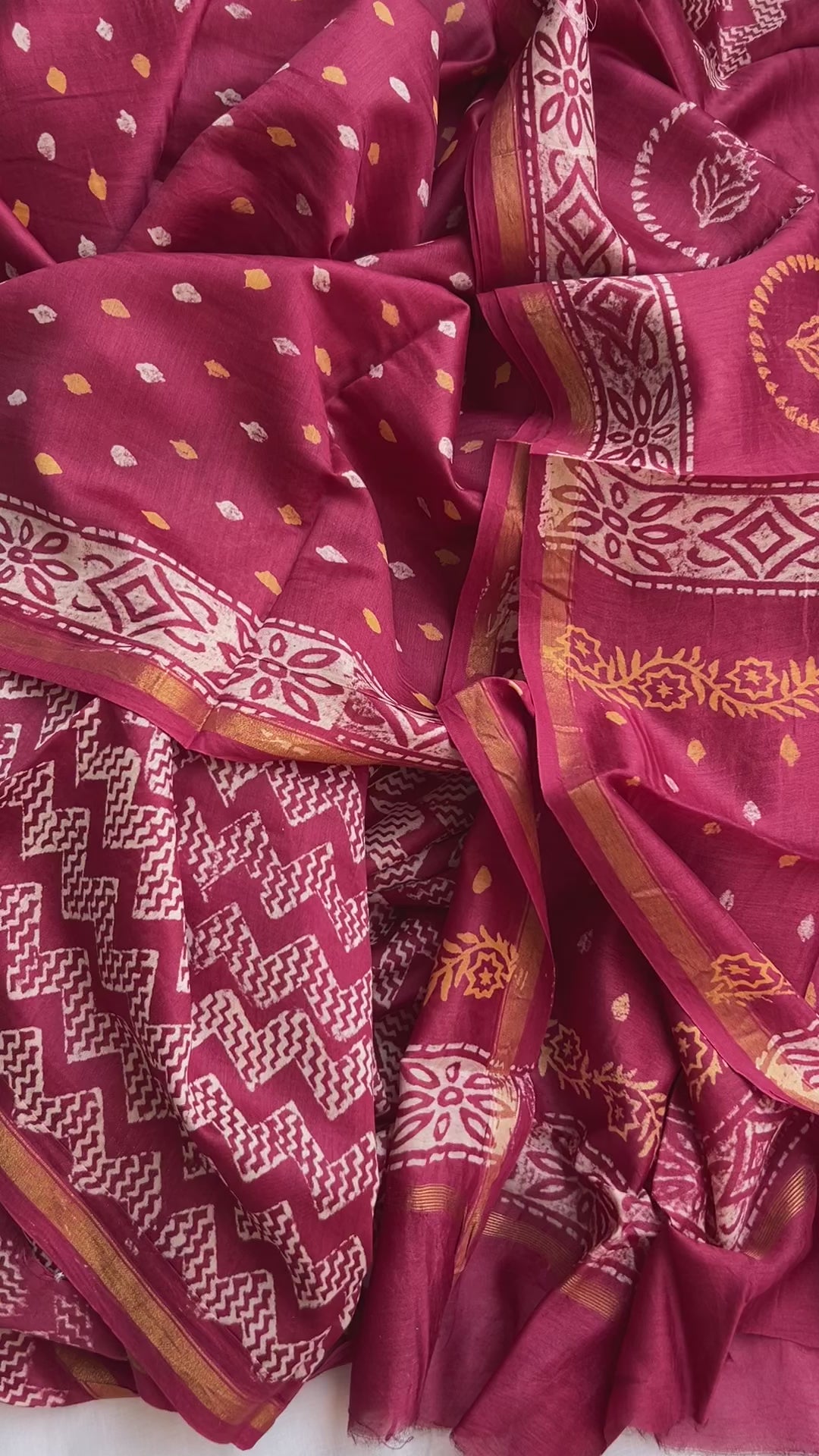 Chanderi SIlk Dress Material