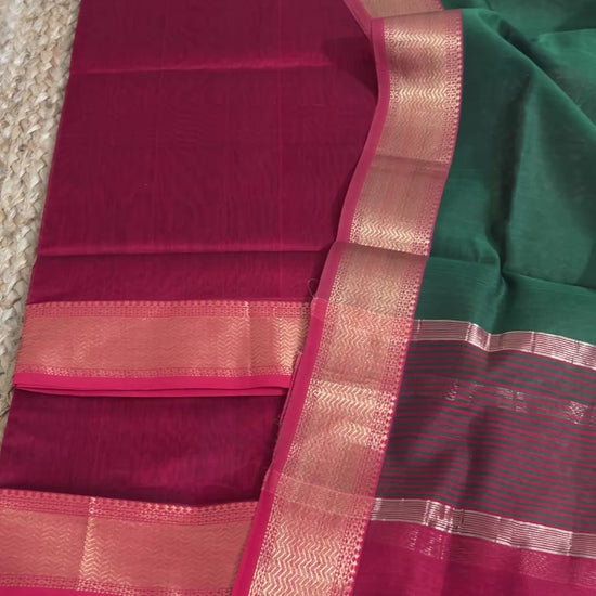 Maheshwari Silk Cotton Dress Material