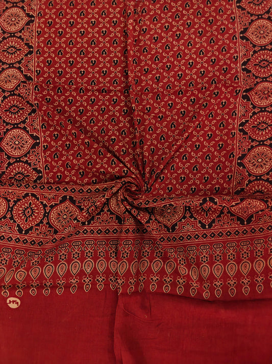 Ajrakh Cotton Dupatta