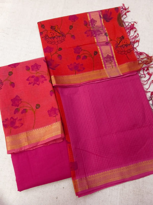 Mangalagiri Cotton Dress Material