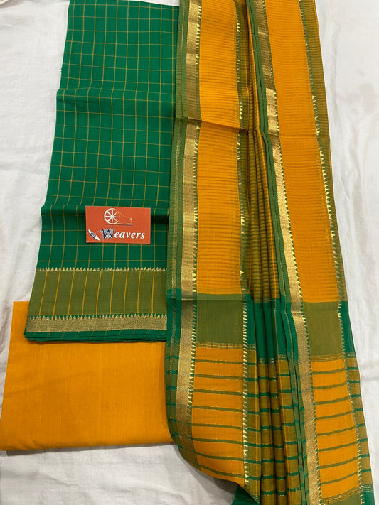 Mangalagiri Cotton Dress Material *