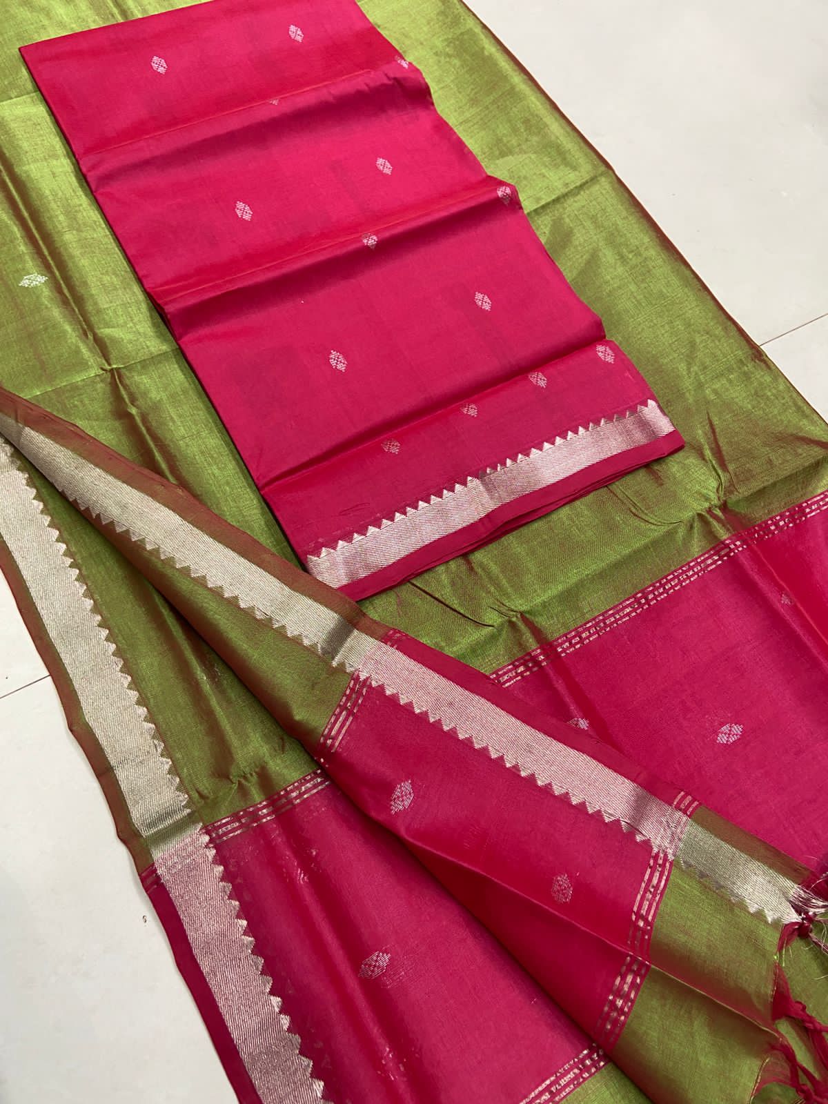 Mangalagiri Silk Dress Material
