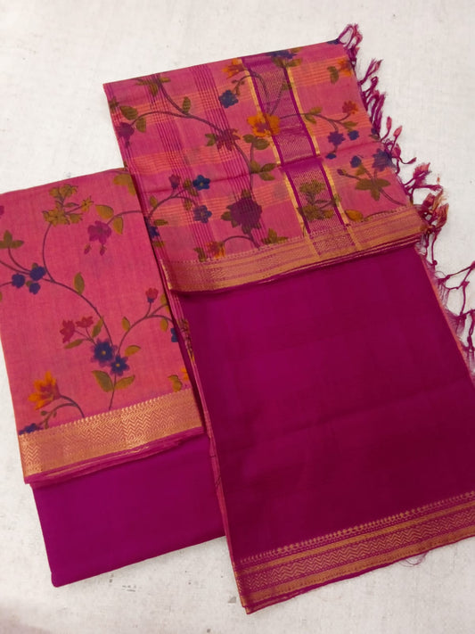 Mangalagiri Cotton Dress Material