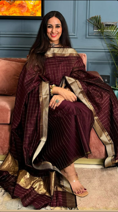 Maheshwari Silk Cotton Dress Material