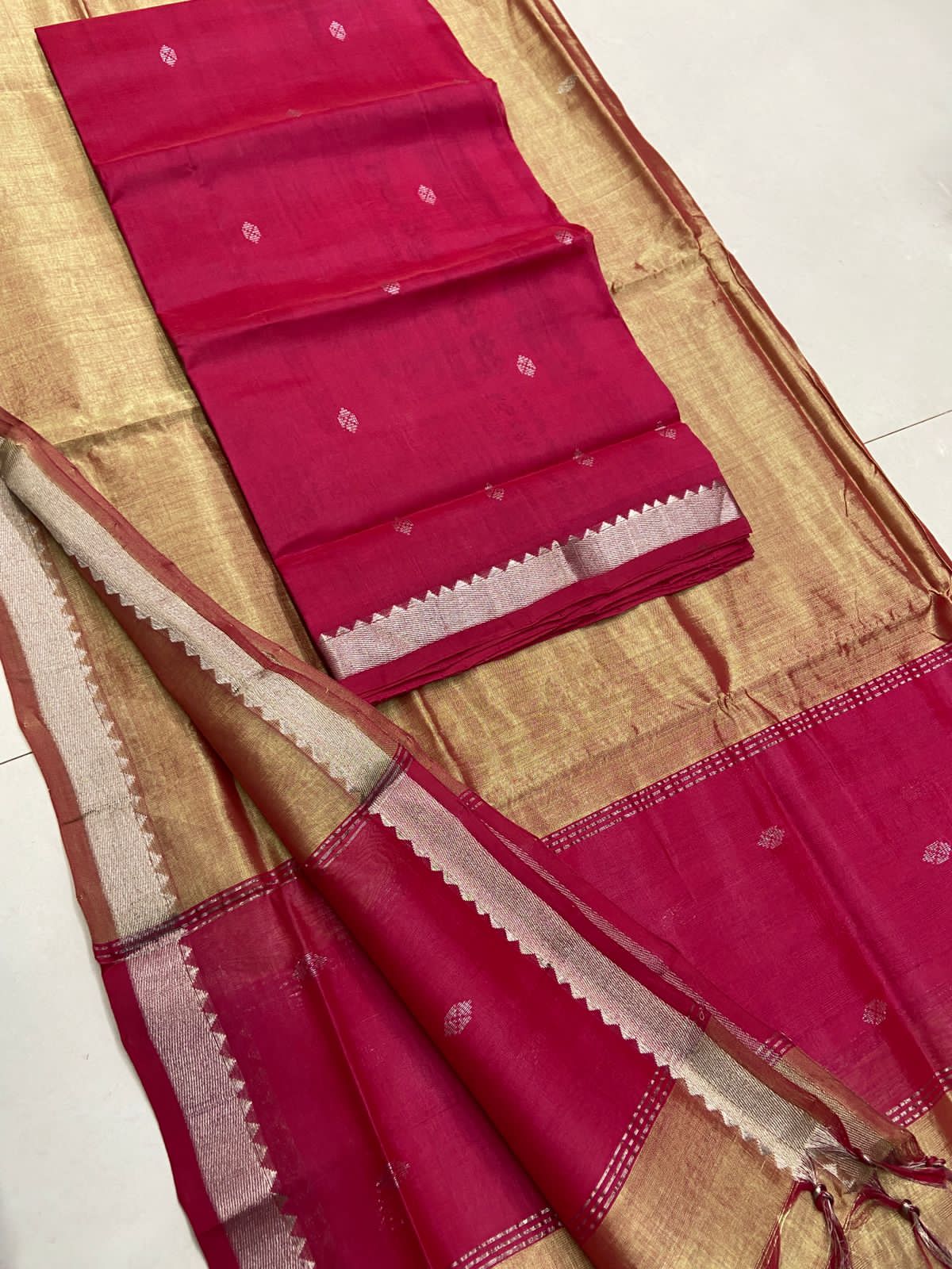 Mangalagiri Silk Dress Material