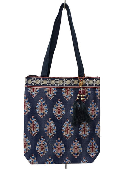 Ajrakh Patchwork Shoulder Bag