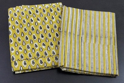 Bagru Printed Cotton Top Bottom set