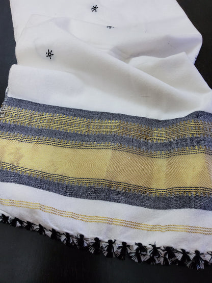 Kutch Embroidered Woollen Shawl