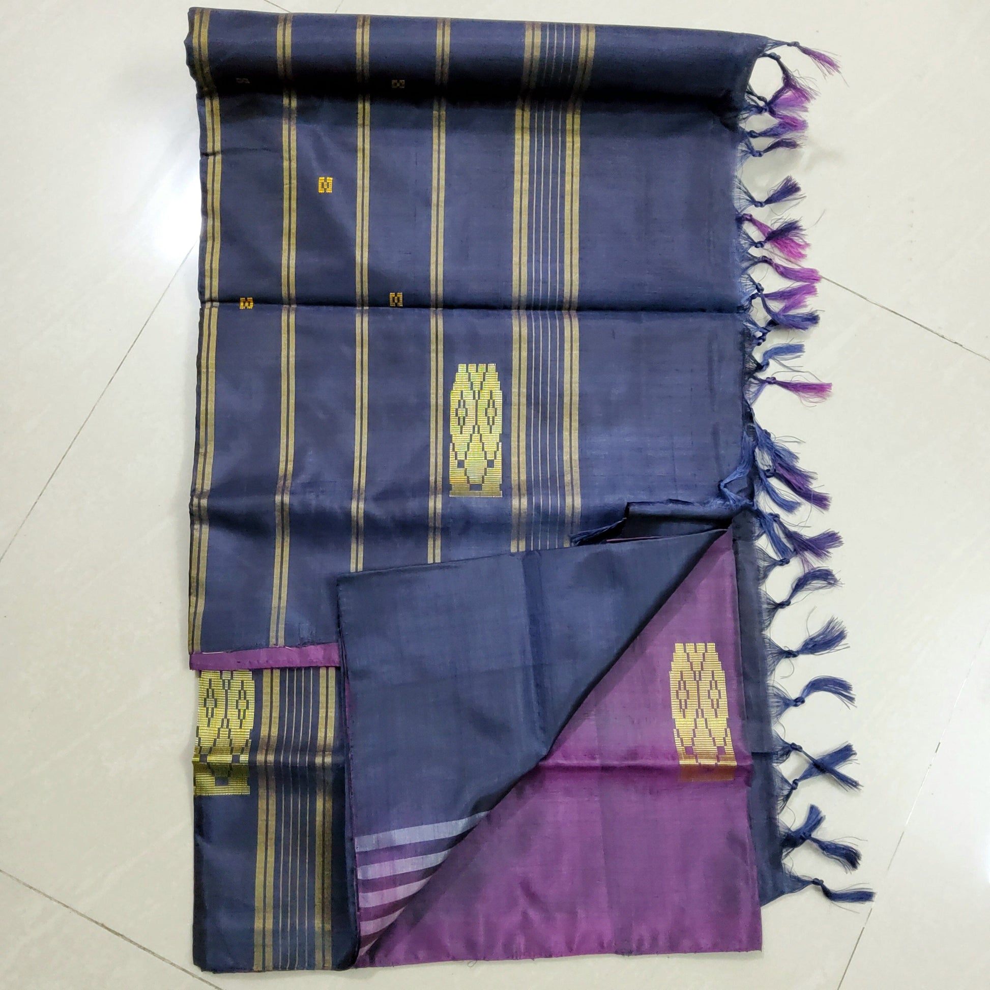 Chinnalam Handloom Silk Saree