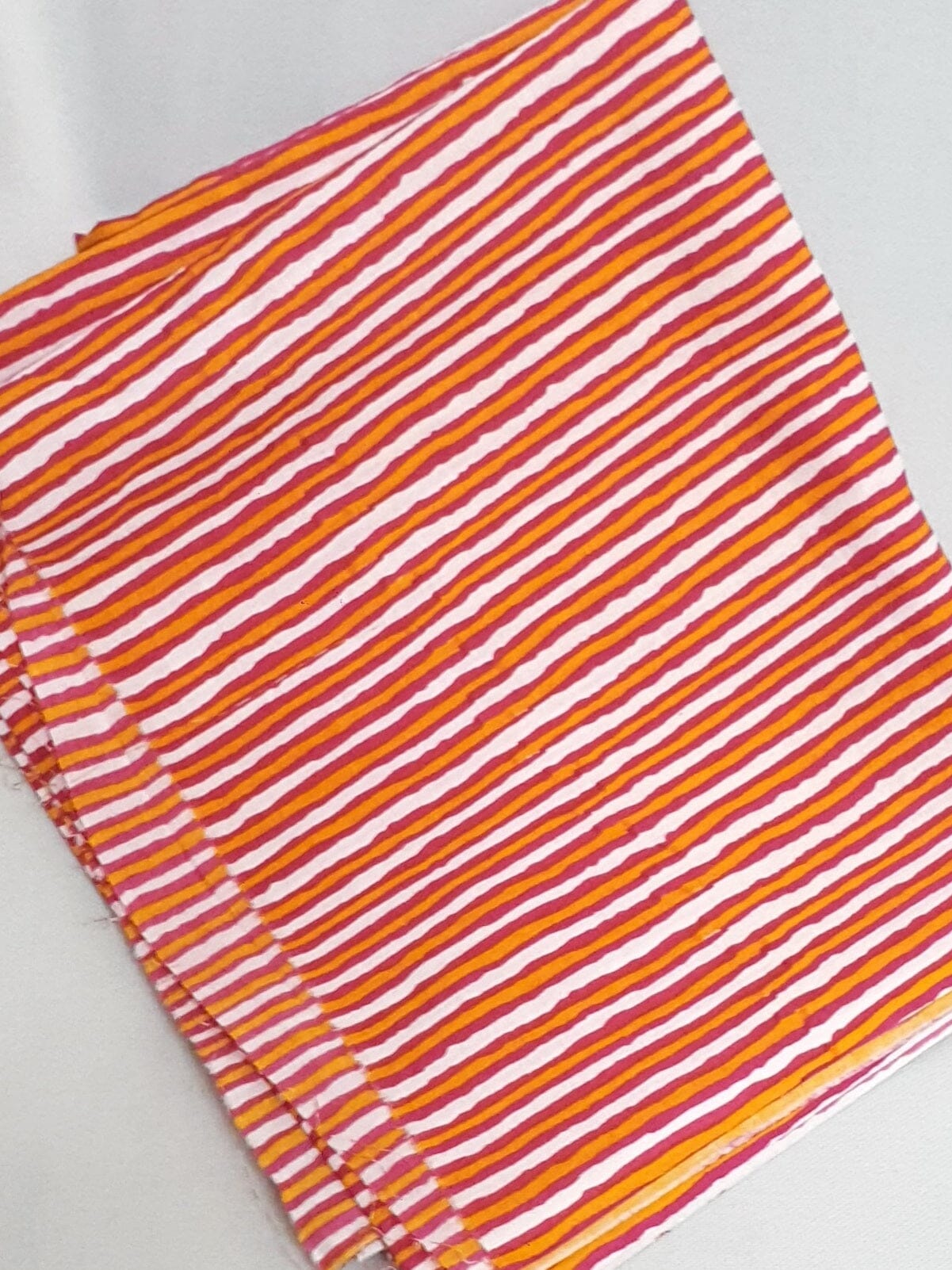 Cotton Block Print Fabric for Dress, Kurti etc (2.5m cut)