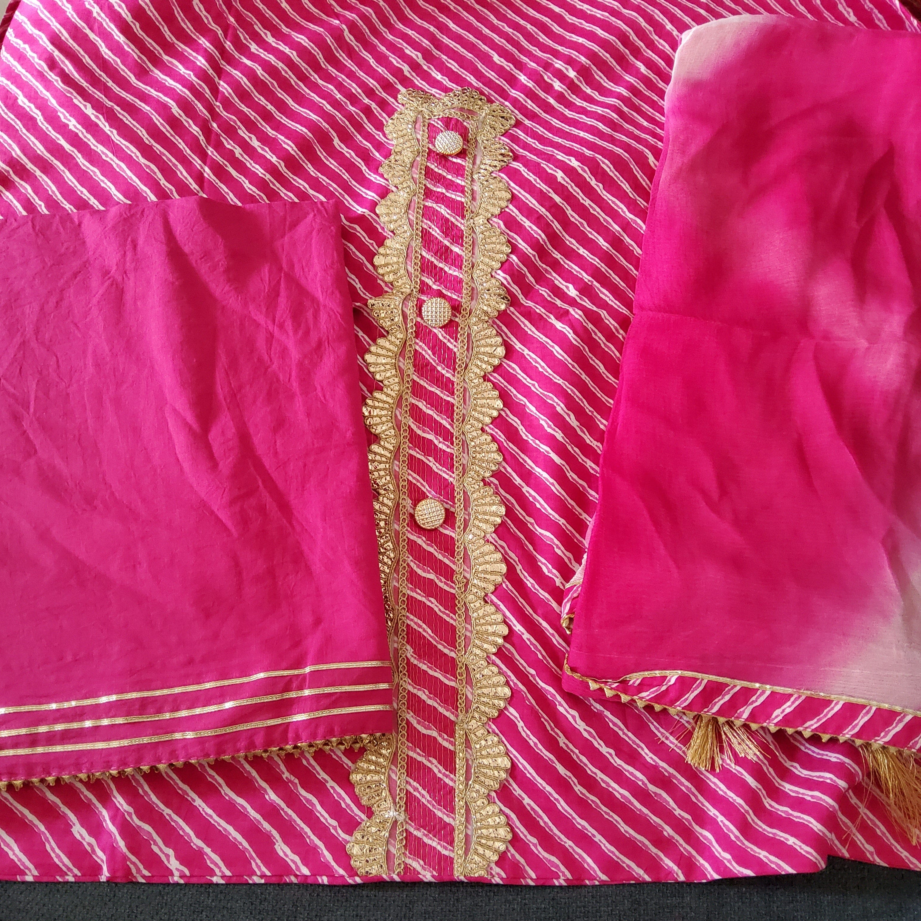Cotton Rapid Dress Material Chiffon Dupatta | Shikha's Fab