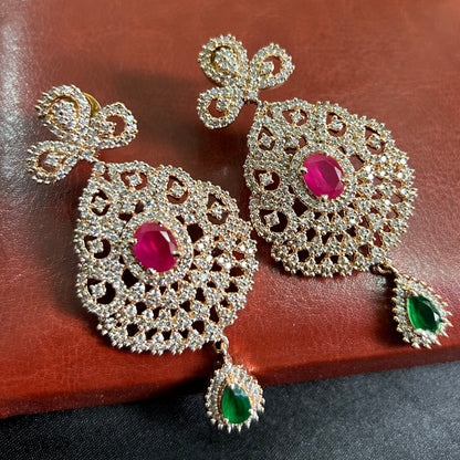 American Diamond Danglers Danglers