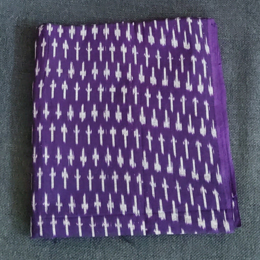 Ikat Cotton Blouse Piece