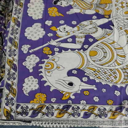 Kalamkari Hand Painted Blouse Piece