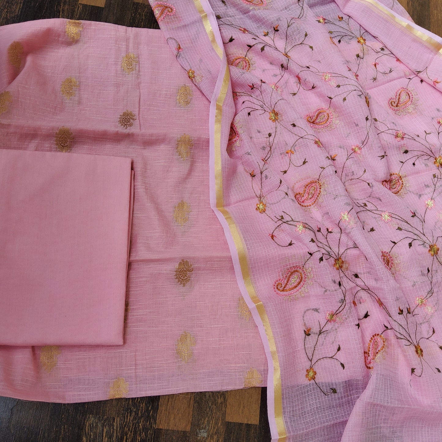 Kota Cotton Banarasee Salwar Suit