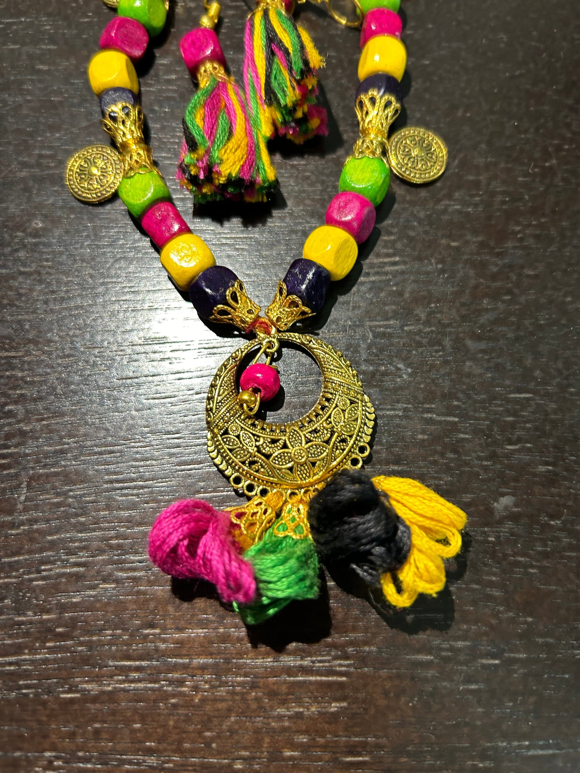 Kutchh Neck Piece with Earrings