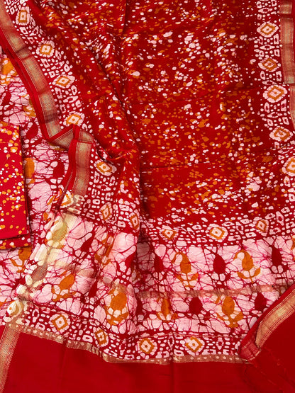 Maheshwari Silk Cotton Dress Material