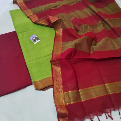 Mangalagiri Handloom Cotton Salwar Suit