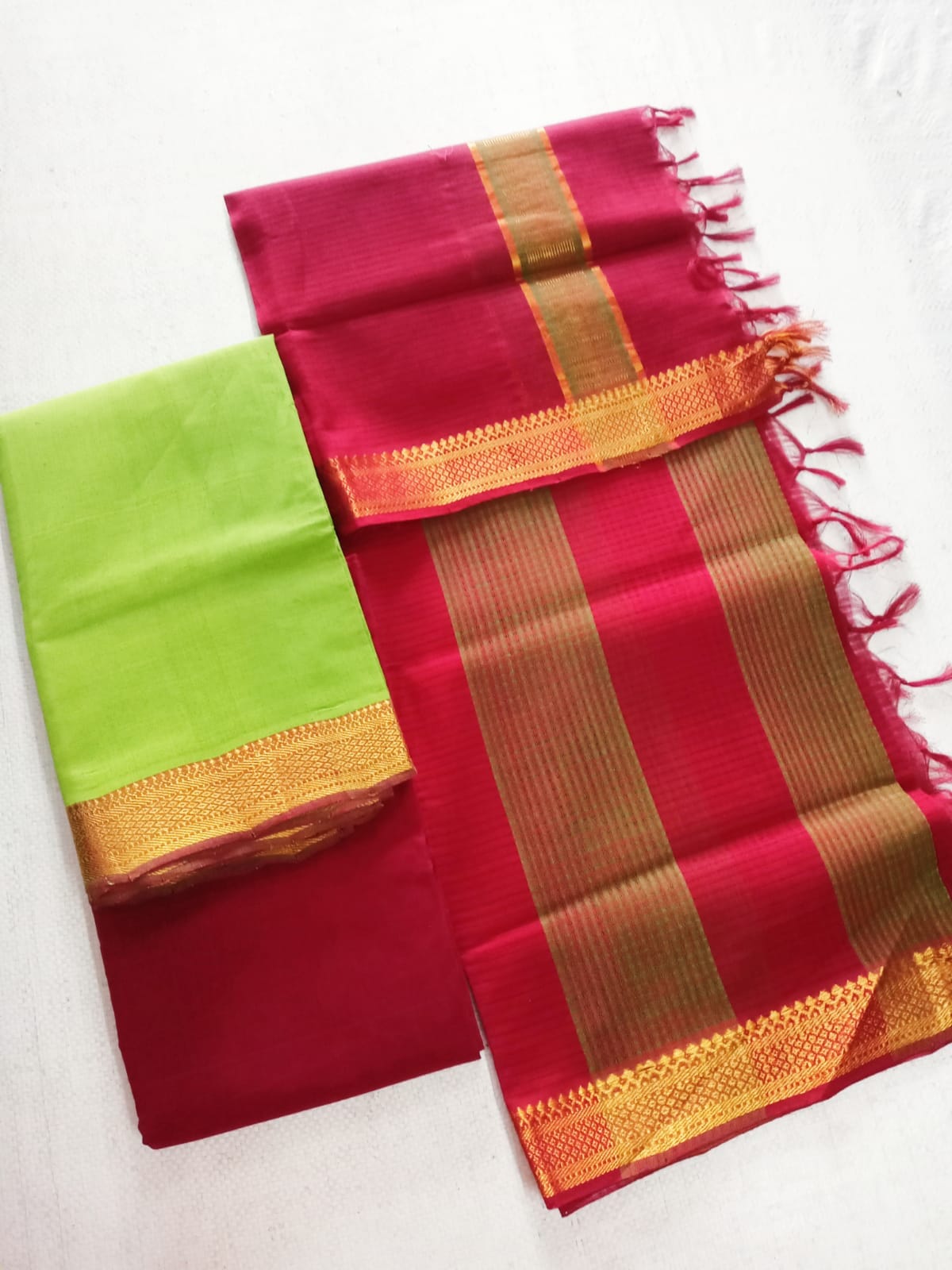 Mangalagiri Handloom Cotton Salwar Suit