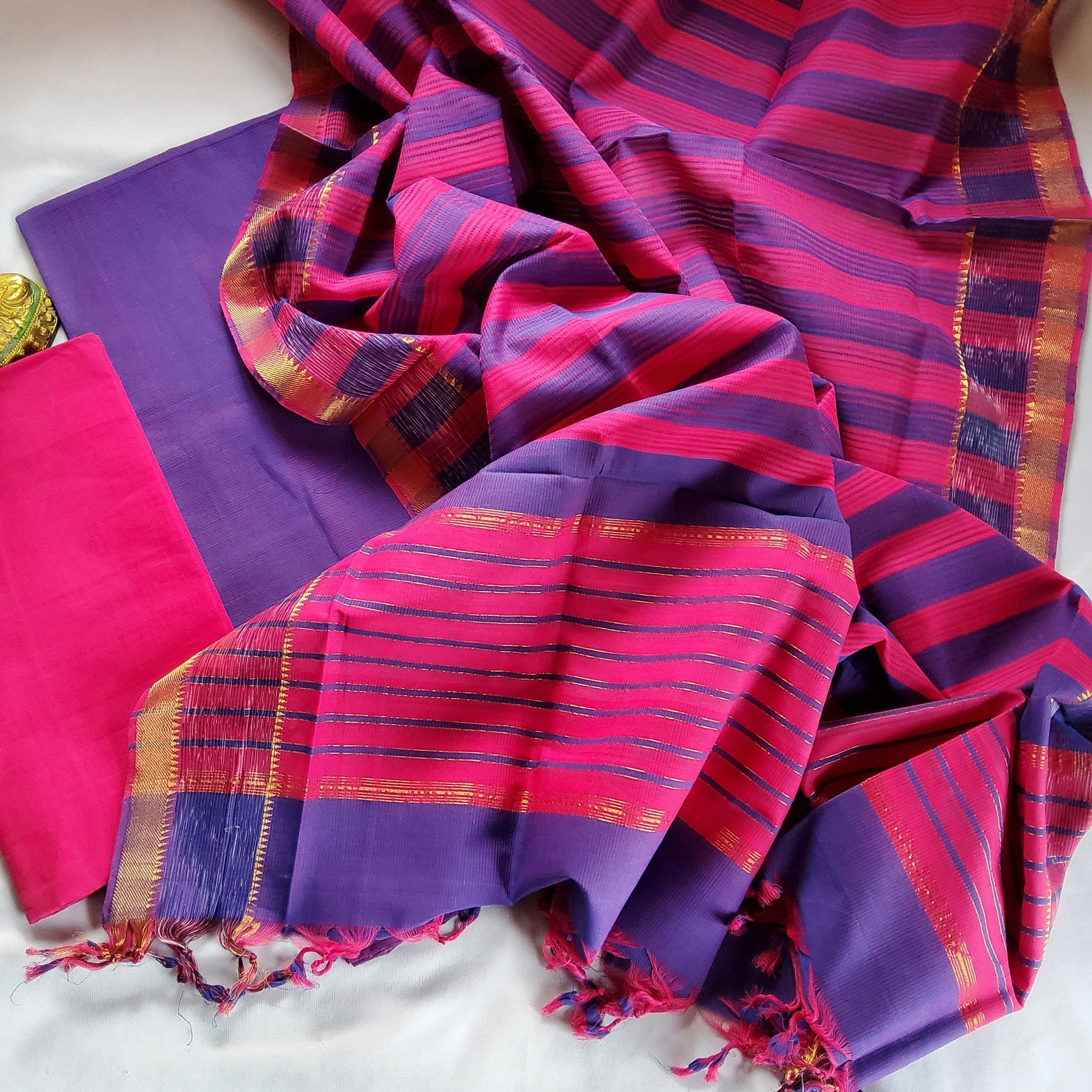 Mangalagiri Handloom Cotton Salwar Suit