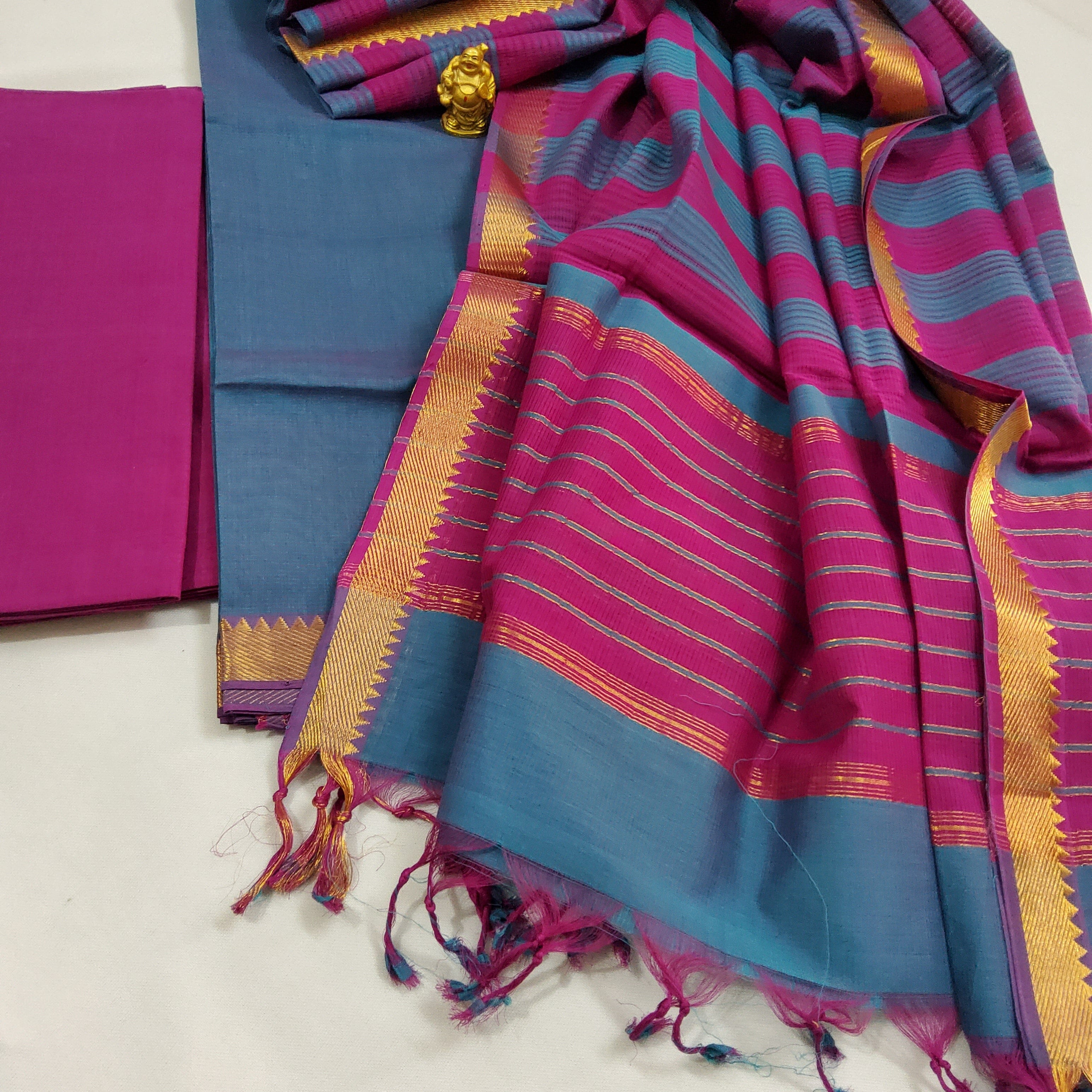 South Cotton Mangalgiri Salwar Suit with Nizam Border Ready to Dispatch, Salwar  Suit, Designer Salwar Suit, Women Salwar Suits, महिलाओं का सूट सलवार - The  Leheriya Creations, Delhi | ID: 2852043586397