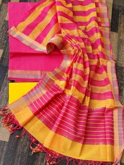 Mangalgiri Pure Handloom Cotton Dress Material