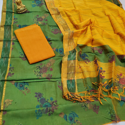 Mangalagiri Silk Cotton Salwar Suit
