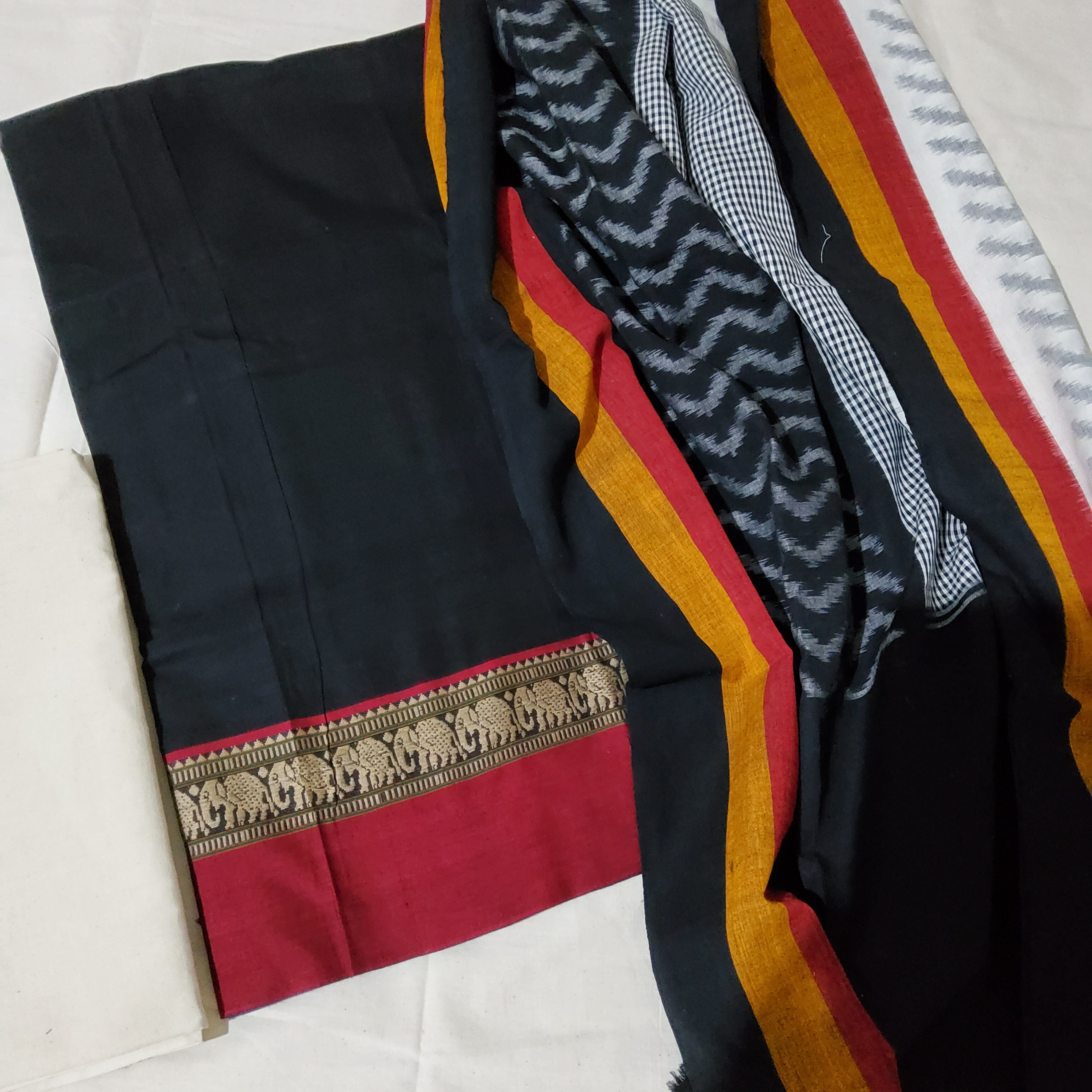 Mangalagiri pattu dress materials... - Supra collections | Facebook