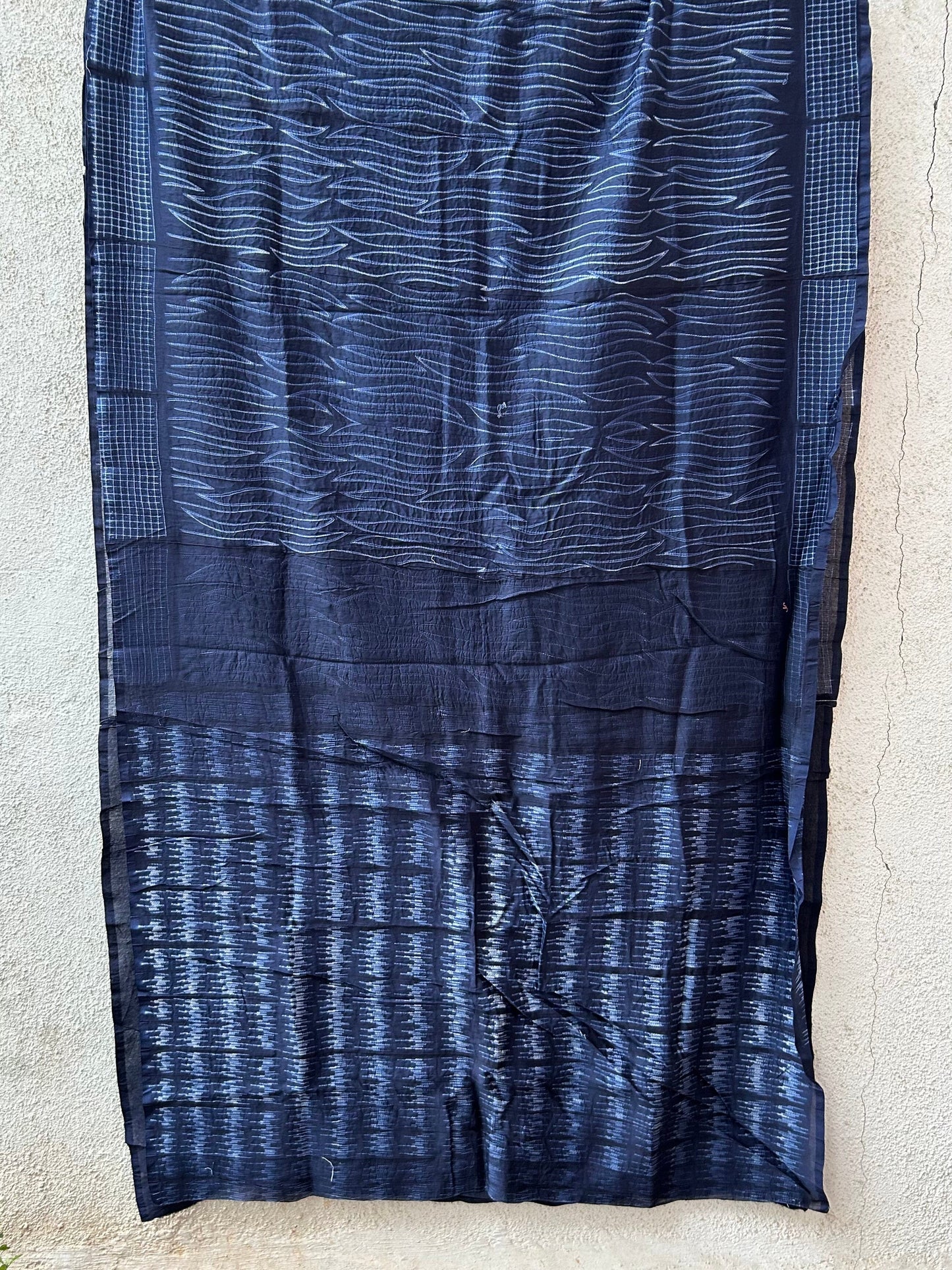 NUI SHIBORI Chanderi Silk Saree