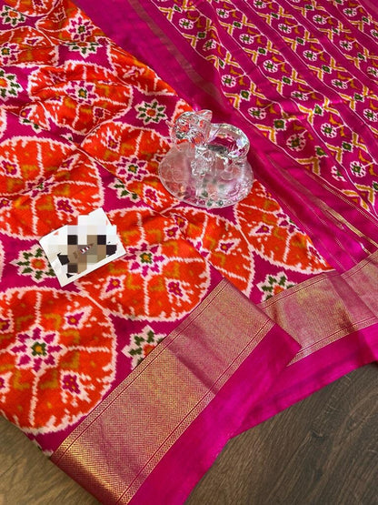 Pochampally Design Soft Silk Saree