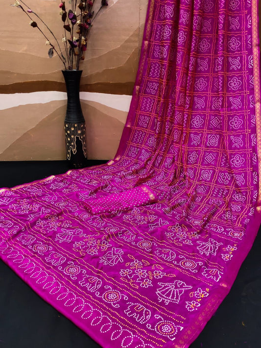 Semi Crepe Printed Saree