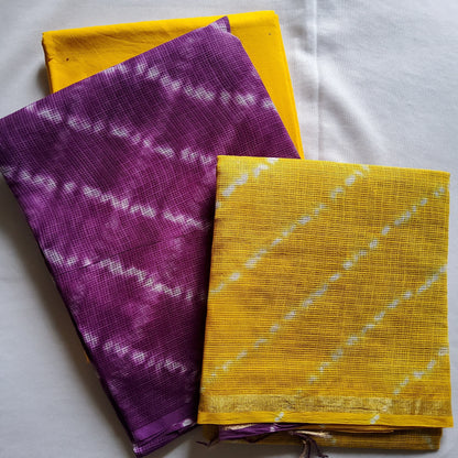 Tie and Dye Kota Dress Material