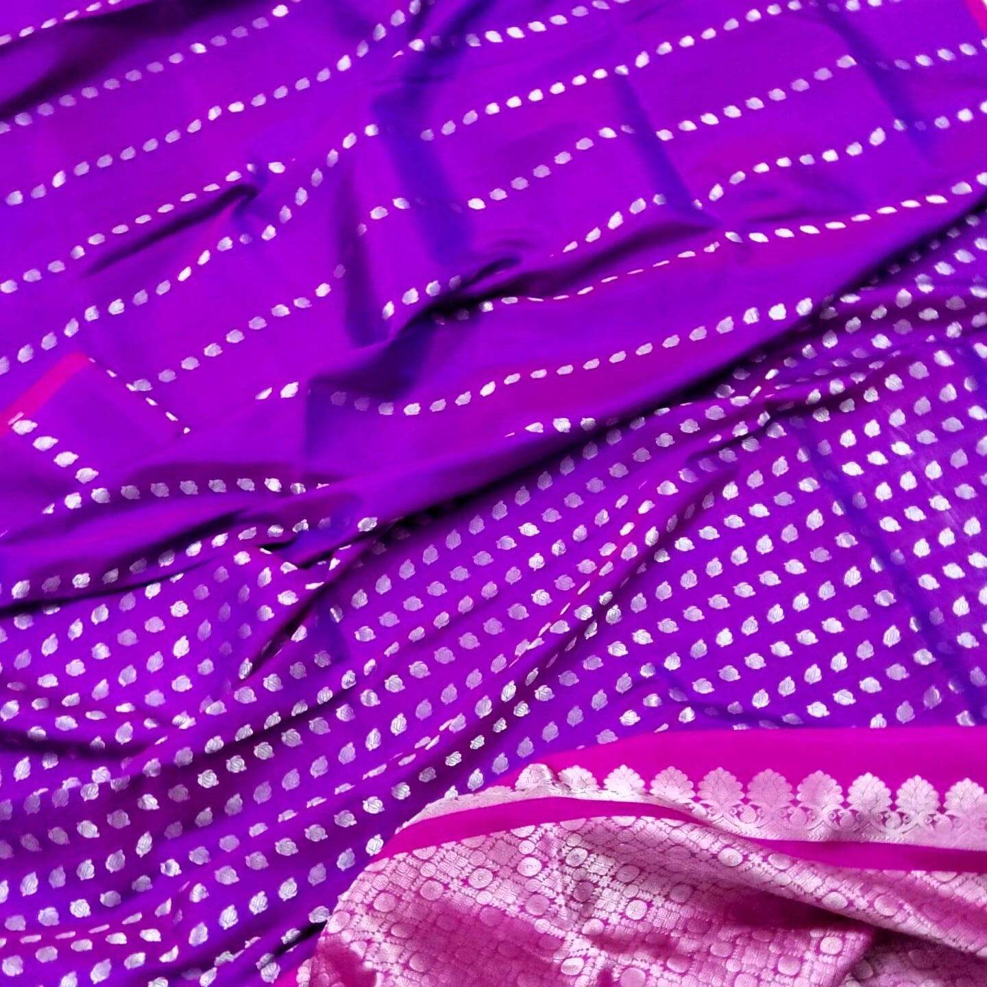 Venkatgiri Pure Silk Handloom Saree with Blouse